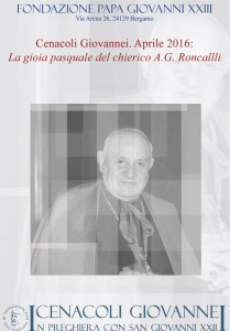 La gioia pasquale del chierico A.G. Roncalli